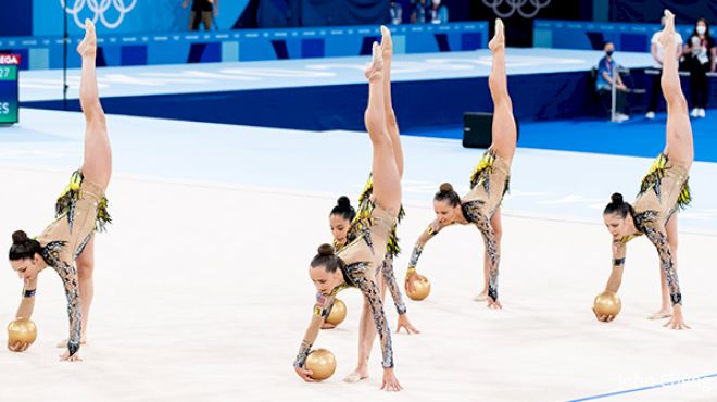 U.S. Rhythmic Group Finishes 11th In Qualifying At 2020 Tokyo Olympic Games