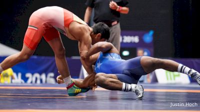 74kg Gold - Mark Hall, USA vs Ahmad Bazrighaleh, IRI