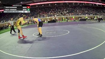 D2-285 lbs Cons. Round 2 - True Warmbier, Bay City Western HS vs Ricky Johnson, Harper Creek HS