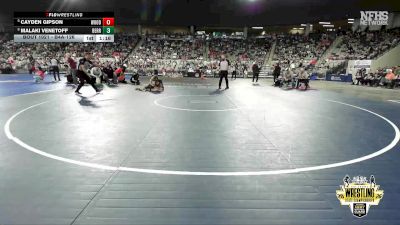 B4A-126 lbs Champ. Round 1 - Malaki Venetoff, Berryhill vs Cayden Gipson, Woodward