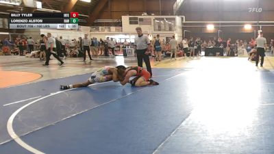 160 lbs 3rd Place - Billy Tyler, Integrity vs Lorenzo Alston, Raw