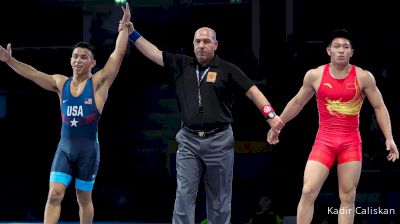67kg Bronze - Peyton Omania, USA vs Xin Huang, CHN