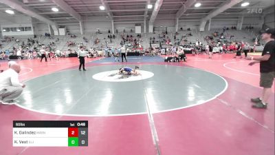 60 lbs Rr Rnd 2 - Kaiden Galindez, Mat Assassins White vs Kayleigh Vest, Illinois Cornstars