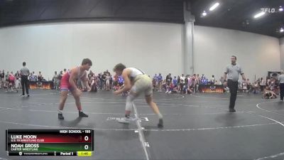 193 lbs Round 2 - Noah Gross, Carter Wrestling vs Luke Moon, U.S. 19 Wrestling Club