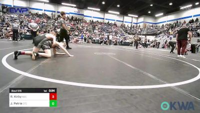 Semifinal - Reid Kirby, Norman Grappling Club vs Jason Rhea Petrie, Chandler Takedown Club