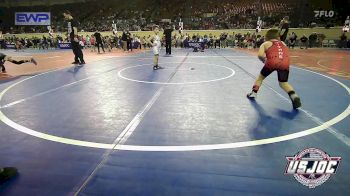 66 lbs Quarterfinal - Koston Meeker, El Reno Wrestling Club vs Lane Jager, Carl Albert