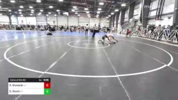 113 lbs Consi Of 64 #2 - Shane Wysocki, NJ vs Dysen Gould, PA