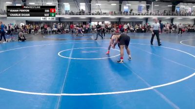 Elite 157 lbs Semifinal - Charlie Dojan, Wartburg vs Isaiah Fenton, Iowa