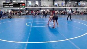 Elite 157 lbs Semifinal - Charlie Dojan, Wartburg vs Isaiah Fenton, Iowa