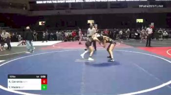 101 lbs 5th Place - April Carranza, Next Lvl Wr Ac vs Yazeneth Madero, Nxt Level Wr Ac