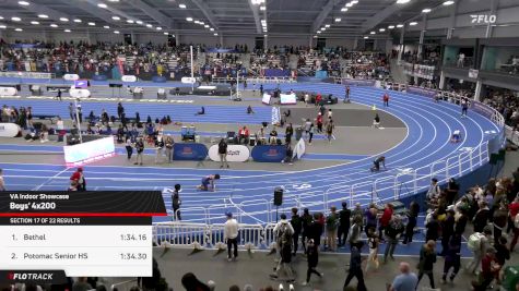 High School Boys' 4x200m Relay, Prelims 18