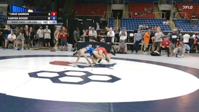 106 lbs Champ. Rd Of 64 - Cruz Gannon, IA vs Carter Booze, NE
