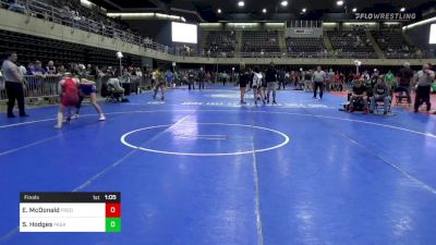 125 lbs Final - Ella McDonald, Frederick vs Sophia Hodges, Pasadena