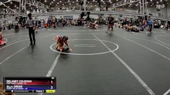 50 lbs Semis (4 Team) - Delaney Coleman, FIWC Sassy Lassies vs Ella Gregg, Curby Polar Bears