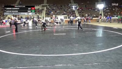 1A-4A 157 Cons. Round 2 - Andre Garrett, Alabama School For The Blind vs Lucas Waugh, Walter Wellborn