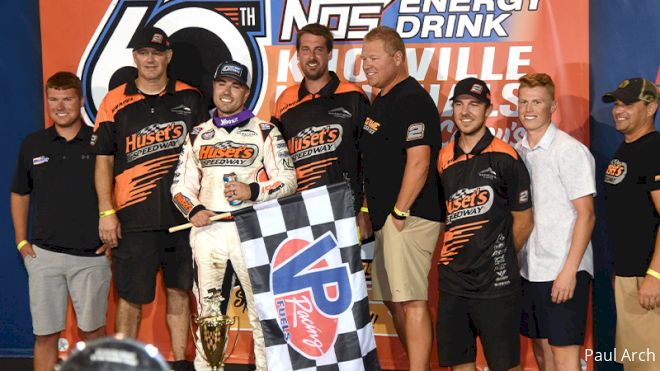 Gravel Claims Knoxville Nationals Opening-Night Feature Win