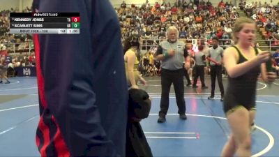 150 lbs Quarterfinal - Kennedy Jones, Team AI vs Scarlett Sims, Miami Trace