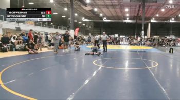 120 lbs Tyson Williams, NOKE RTC vs Bryce Christie, CENTERVILLE WRESTLING CLUB