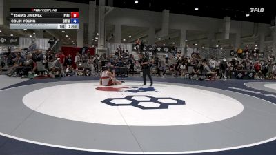 74 lbs Cons. Round 5 - Isaias Jimenez, Pennsylvania RTC vs Colin Young, Cowboy RTC/ Titan Mercury Wrestling Club (TMWC)
