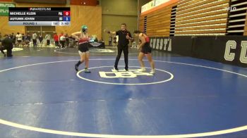 182 lbs Round 1 - Autumn Joven, Bakersfield College vs Michelle Klein, Palomar College