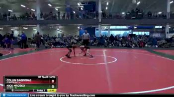 70 lbs Finals (2 Team) - Nick Mrosko, St. Ed`s vs Collin Bagdonas, Perrysburg