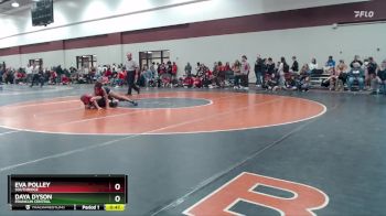 130 lbs Cons. Round 3 - Daya Dyson, Franklin Central vs Eva Polley, Southridge
