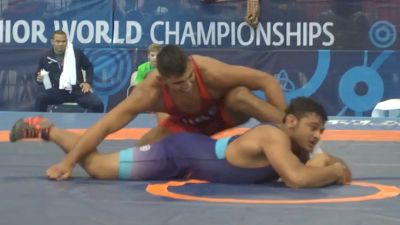 84kg Semi-Final - Zahid Valencia, USA vs Deepak Punia, IND