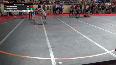 94_G lbs Quarterfinal - Olivia Capper, Iroquois vs Harper Boyd, Northern Bedford