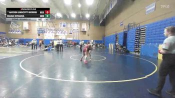 120lbs Cons. Round 10 - Hayden Linscott Morris, Moses Lake (Girls) vs Kiana Kitaura, Union (Girls)