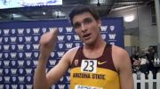 Brian Pierre coming out of nowhere to win 5k at 2012 MPSF Indoor Championships