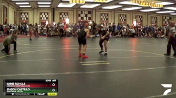 125/140 Round 2 - Mason Castillo, Governor Mifflin vs Anne Schulz, Lebanon Wrestling Club