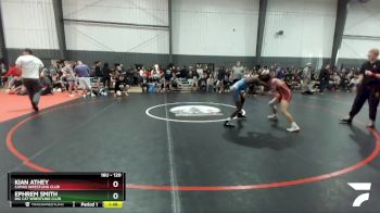 120 lbs Quarterfinal - Kian Athey, Camas Wrestling Club vs Ephrem Smith, Big Cat Wrestling Club