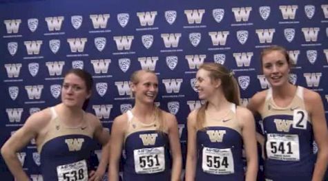 Washington women after 10:55 NCAA leader at 2012 MPSF Indoor Championships