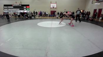 120 lbs Cons. Round 5 - Ella Corner, Caldwell vs Rosy Weatherspoon, Fruitland