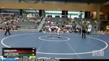 165 lbs Semifinals (8 Team) - Gabe Dittmeyer, Elgin Public Schools vs Kaden Nation, Collinsville