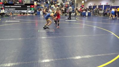 87 lbs Consy 5 - Caleb Tsikerdanos, Warhawks vs Colt Bissett, West Greene