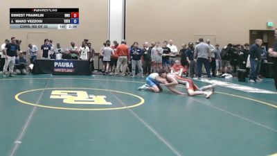120 lbs Cons. Rd Of 32 - Ernest Franklin, Blairstown Wrestling Club vs J. Mako Vezzosi, Triumph Trained