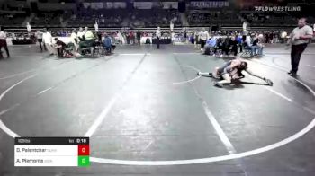 105 lbs 7th Place - Dylan Palentchar, Olympic vs Anthony Piemonte, Iron Horse