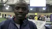 Stephen Sambu after lonely 4:04 DMR anchor at 2012 MPSF Indoor Championships