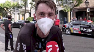 Chad Haga: Effects Of The Heat On Stage 1 At 2021 Vuelta A España