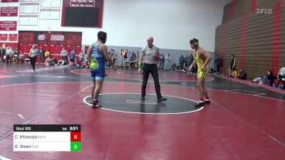 184 lbs Round Of 16 - Codei Khawaja, Michigan vs Raymond Weed, Rider