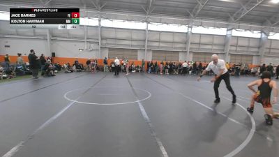 92 lbs Finals (2 Team) - Jace Barnes, Firebird Elite vs Kolton Hartman, Meridian Maniacs