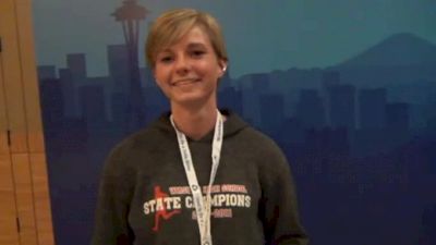 Morgan Dampier Reppin Alaska in the 800 2012 Brooks PR Invitational