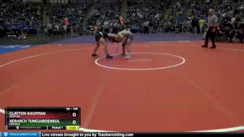 5A - 145 lbs Quarterfinal - Xerarch Tungjaroenkul, Emporia vs Clayton Kaufman, Newton