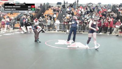 126 lbs 3rd Place - Neyskha Delgado, Brockton vs Nadira Beye, Taunton