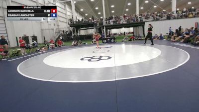 85 lbs Addison Nardella, Pennsylvaniia Red vs Reagan Lancaster, Wisconsin