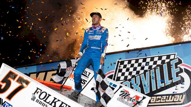 Kyle Larson Wastes Field to Win 2023 Knoxville Nationals