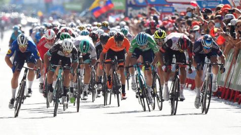 Philipsen Wins Vuelta Bunch Sprint In Baking Burgos