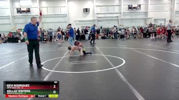 60 lbs Semis & 1st Wrestleback (8 Team) - Kevi Rodriguez, Ohio Gold 24K vs Kellan Winters, Revolution Elite