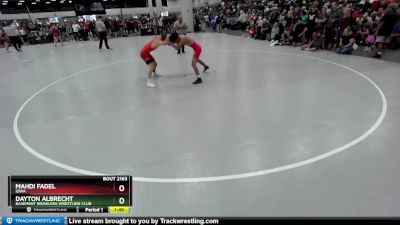 120 lbs Champ. Round 1 - Dayton Albrecht, Basement Brawlers Wrestling Club vs Mahdi Fadel, Iowa